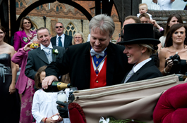 Richard Palmer Toastmaster at St. Mary's Church Great Baddow