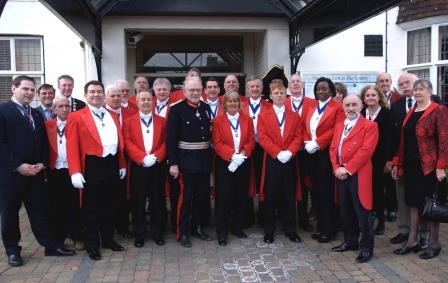 Toastmasters meeting to celebrate St. George's Day at The County Hotel Chelmsford Essex