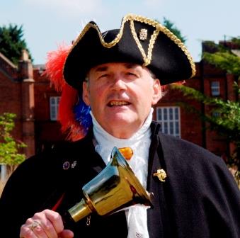 Town Crier Ben Bennett from Lincolnshire